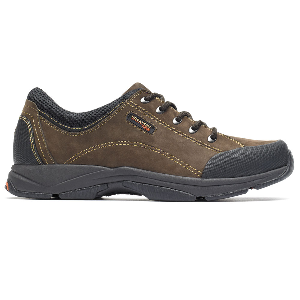 Rockport Singapore Mens Sneakers - Chranson Lace-Up Brown - ZI0932184